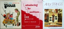 VIOLIN - Related - Three (3) Titles - All for Strings, Fun with Violin +
