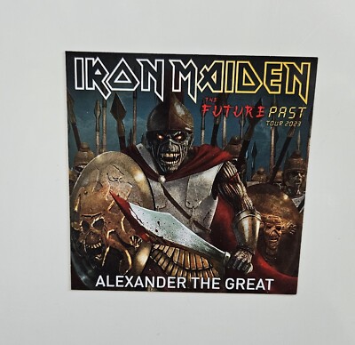 Fridge Magnet Alexander The Great The Future Past Tour 2023 2024 Eddie XL