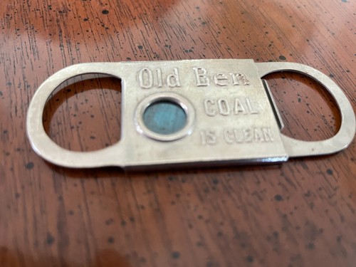 CIGAR CUTTER OLD BEN COAL IS CLEAN - Picture 2 of 3