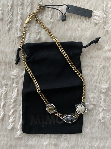 NEW Mimco Amore Choker Chain Necklace 