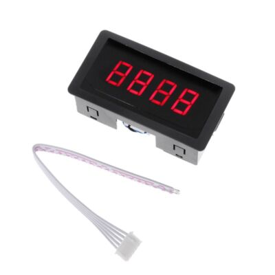 Actuator Counter for DC 8-24V 4-Digit LED Digital Display 0-9999 Up/Down Plus