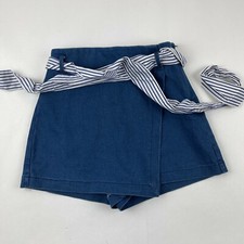 Altar'd State Skort Womens Small Blue Belt Size Zip