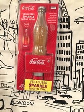 NEW Coca Cola "SPACE AGE MARVEL" Sparkle Night Light SEALED