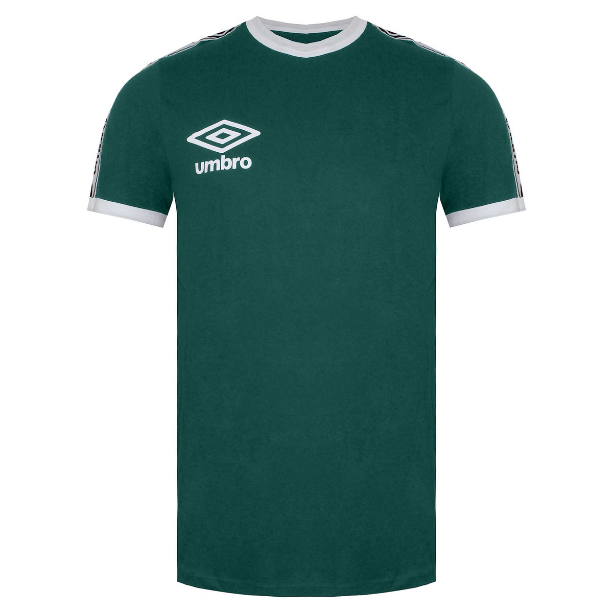 Umbro Ringer Mens Green/White T-Shirt | eBay UK