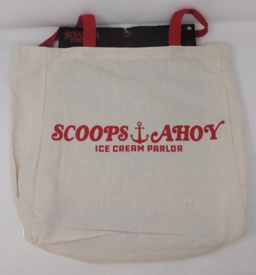 Official Netflix Stranger Things Scoops Ahoy Tote Bag | eBay