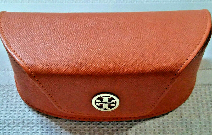 TORY BURCH Orange Semi Hard Sunglass Case | eBay display picture 2