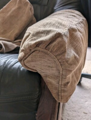 Parker Knoll Pairs Of Arm Covers, Protectors Oatmeal Colour Pcs In  Total UK