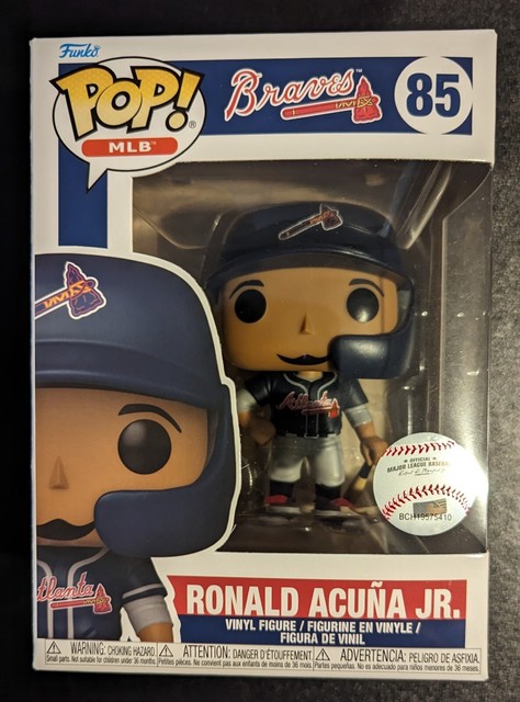 Funko Pop! Ronald Acuna Jr. #85 Alternate Jersey (Blue) - MLB Atlanta Braves NIB Funko Pop! Ronald Acuna Jr. #85 Alternate Jersey (Blue) - MLB Atlanta Braves NIB