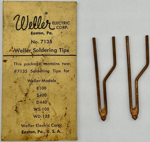 Weller Electric Corp zwei #7135 Lötspitzen