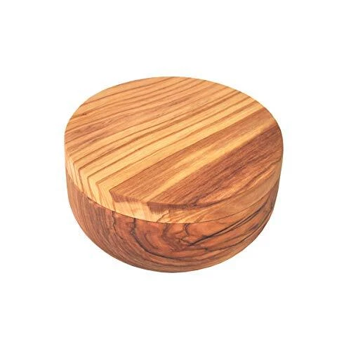 Naturally Med Olive Wood Salt Keeper - Thumbnail 2