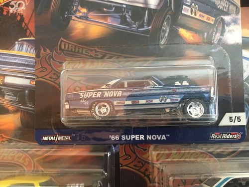Hot Wheels Car Culture Drag Strip Demons Set Of 5 - Picture 4 of 9