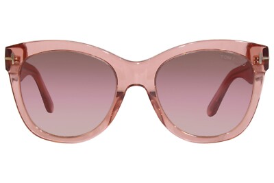 Tom Ford Wallace TF870-F 74F Pink Crystal Cat Eye Plastic  display picture 1
