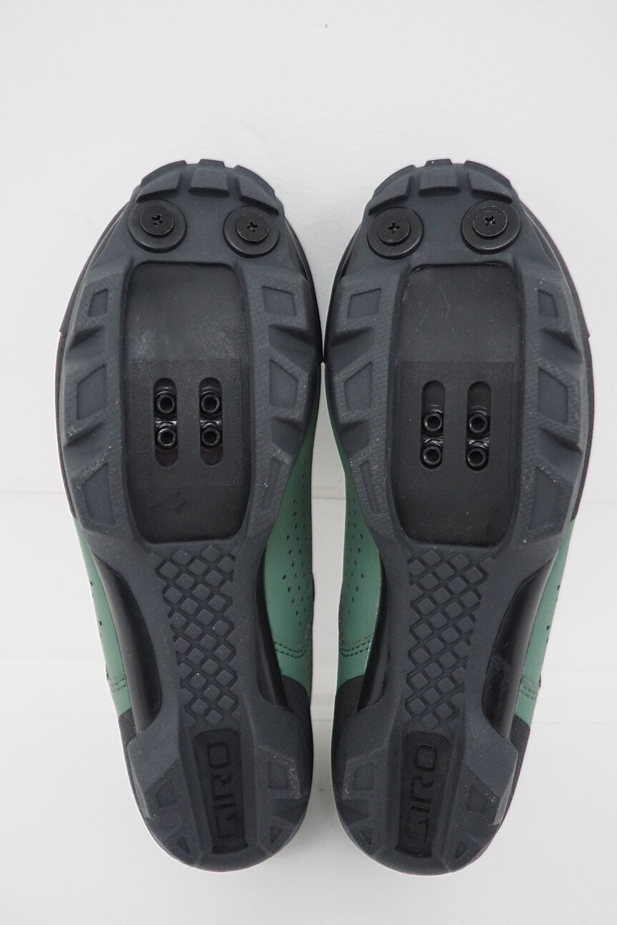 New! Giro Women's Manta Lace Mountain Bike Shoes Green/Black Size US 7.5 EU 39