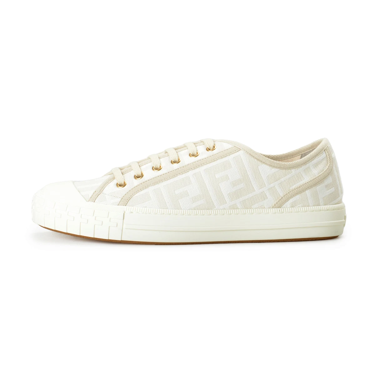 Fendi cheap metallic sneakers
