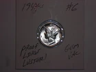 1944 S Mercury Silver Dime 10c GEM UNC BU Full Band Nice Silver Luster US Lot #6