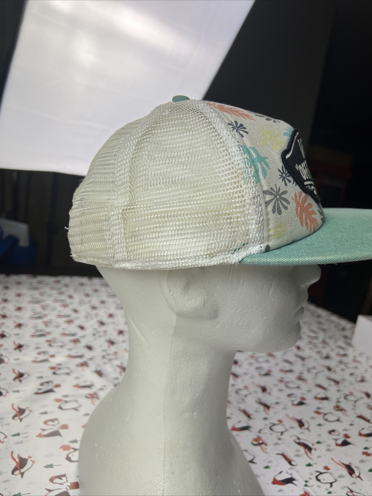 Vans Adjustable Snap Back Baseball Cap - image 4