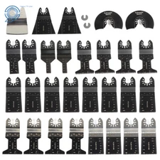 31Pcs Universal Wood Metal Drywall Oscillating Tool Saw Blade For Metal Wood