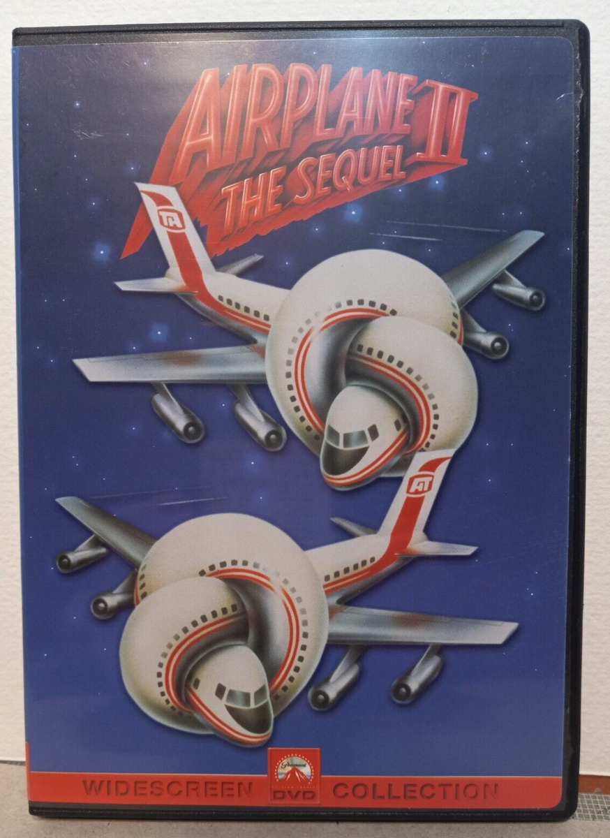 Airplane 2 The Sequel DVD 1982 William Shatner Robert Hays Julie
