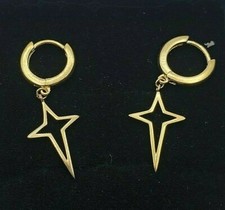Gold Plated Star Earrings