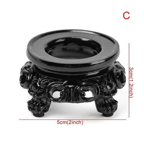 Base de soporte de exhibición de madera para soporte de bola de cristal esfera globo rama decoración del hogar - Imagen 39 de 44