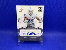 #11/15 Jaret Patterson Rookie Auto 2021 Leaf Ultimate Draft Auto