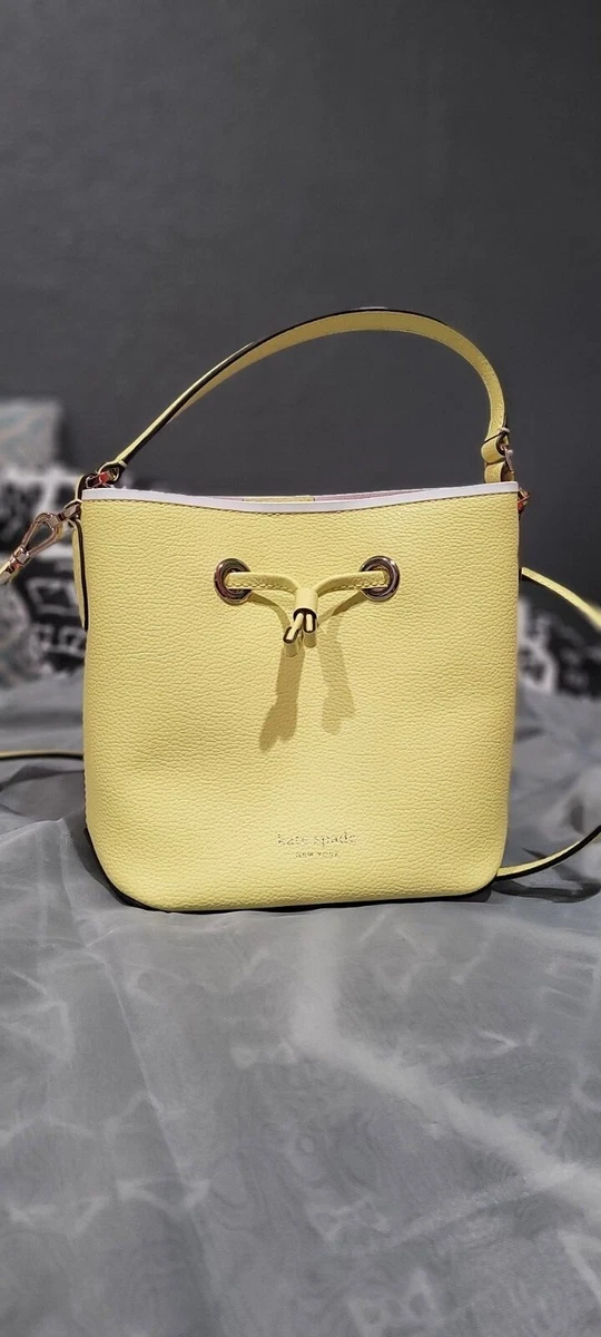 Kate spade clearance yellow bucket bag