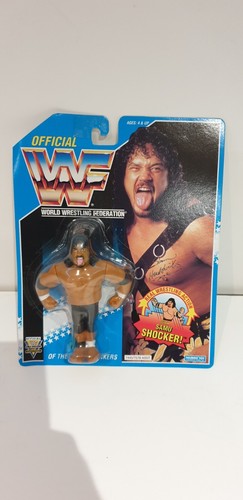 WWF Hasbro Series 10 Samu of the Headshrinkers Wre...
