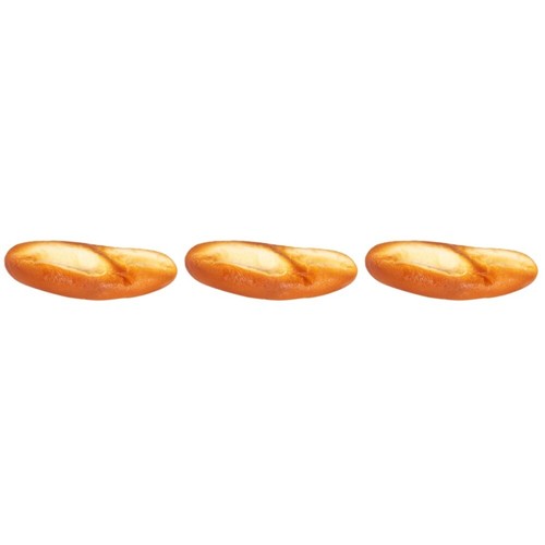 3pcs Simulated Bread Decor Artificial Bread Model Bread Prop Decorative Bread - Zdjęcie 8 z 12