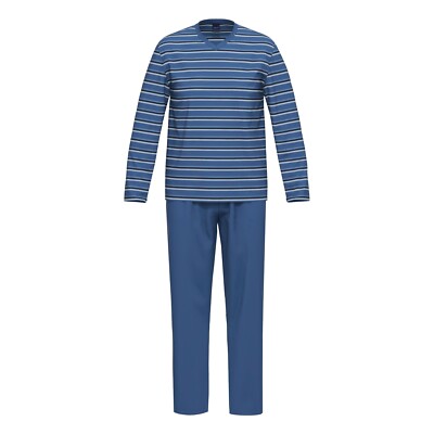 Ammann Herren Pyjama Set Long Homewear Set Schlafanzug lang