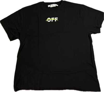 Off-White Industrial Graphic Print Short Sleeve Over T-Shirt 