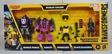 Hasbro Transformers BUZZWORTHY BUMBLEBEE WORLDS COLLIDE 4 pack new 2021 Target