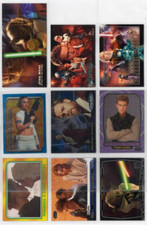 Star Wars: Attack of the Clones lot of your choice of 10 trading cards, stickers