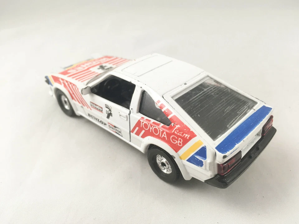 MUY RARO CORGI TOYOTA CELICA SUPRA COCHE DE RALLY HUGHES BEACONSFIELD DIECAST Foto 2 de 4