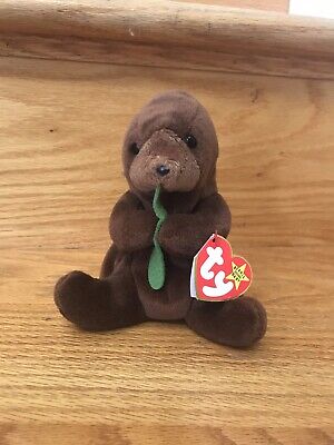 Seaweed The Otter ty Beanie Baby - Rare And retired | eBay