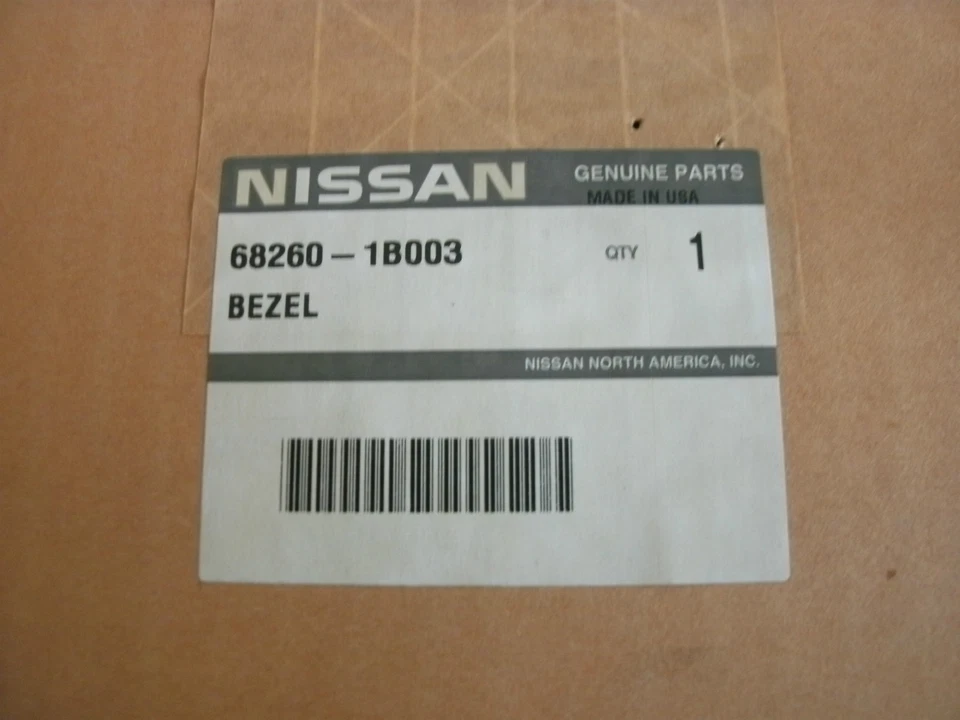 Panel de instrumentos Nissan Quest 1996-1998 bandeja de monedas bisel moldura de fábrica OEM Foto 2 de 4