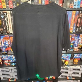 Super Mario Graphic Donkey Kong Gray Black T-Shirt Mens XL Nintendo NES SNES 64