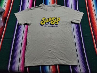 Sun Sip Soda Health-Ade T-Shirt Size Small