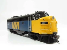 Rapido 220579 VIA RAIL CANADA GMDD FP9A DCC & SOUND #6536 (No Logo on Nose) NIB