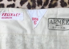 FRENCH ARMY 1950s LONG JOHNS UNDERWEAR PANTS~ DATED 1956 ~MADE IN FRANCE~NEW~M/L
