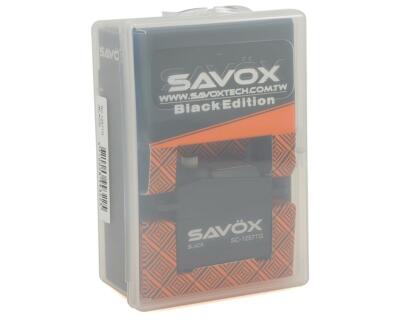 Savox SC-1257TG 1257TG Black Edition ''Super Speed'' Titanium Gear RC Servo