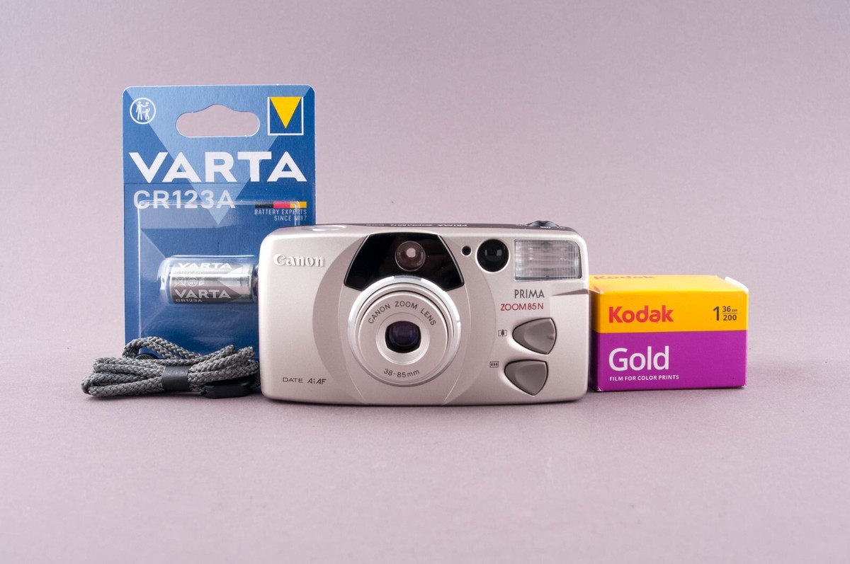 Canon PRIMA Zoom 85N Date 35mm SLR Film Camera 82966805653| eBay