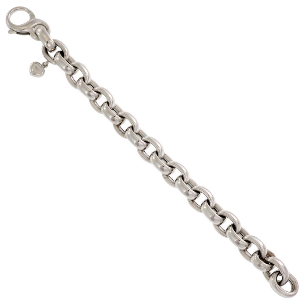 Chopard Les Chaines Bracelet 18k White Gold 12.5mm Oval Chopard Les Chaines Bracelet 18k White Gold 12.5mm Oval