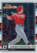 (8) 2016 Donruss Optic Chrome ANDREW BENINTENDI The Prospects LOT #11 Red Sox