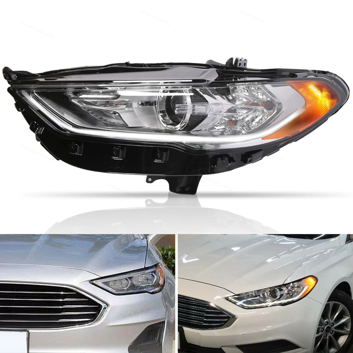 2019 ford fusion on sale headlights