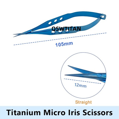 Titanium Iris Scissors Micro Ultra-thin Venus Scissors Ophthalmic Instruments - Picture 13 of 15