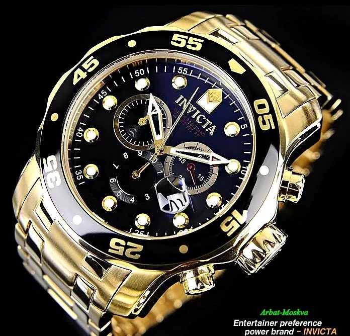 Invicta luxury best sale gold