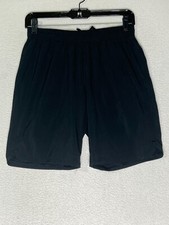 All in Motion Black Athletic Shorts Elastic Waist Slash Pockets Girls SZ X Large