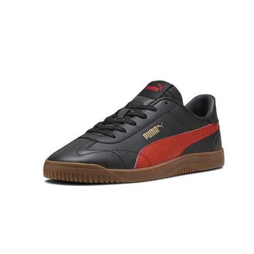 PUMA Club 5V5 Lace Up Mens Black Sneakers Casual Shoes 38940615 - 第 2/6 張圖片