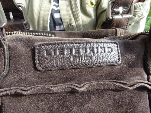 LIEBESKIND BERLIN Premium Tasche Schultertasche Wildleder Leder Germany f.Neuw - Bild 3 von 16