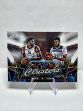 Karl-Anthony Towns Joel Embiid 2023-24 Topps Cosmic Chrome Star Clusters #SC-6